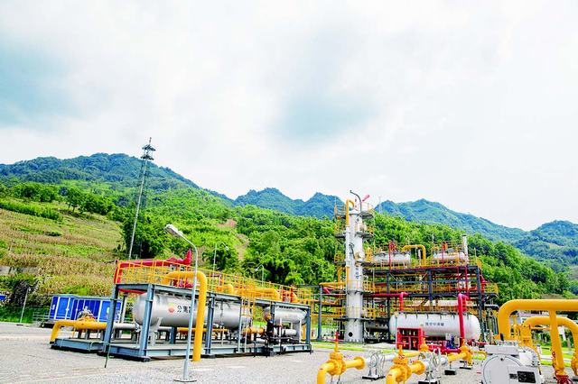 中国石油西南油气田公司长宁页岩气区块。.jpg